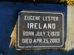 Eugene Lester Ireland 