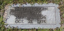 Betty <I>Brodgen</I> Reynolds 