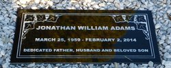 Jonathan William Adams 
