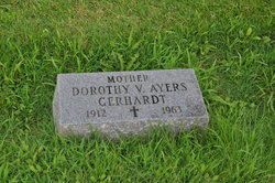 Dorothy V <I>Ayers</I> Gerhardt 