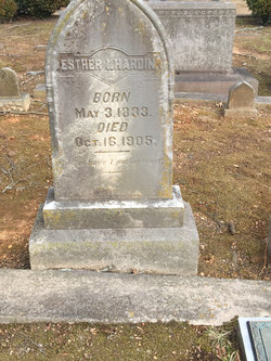 Esther I. <I>Johnston</I> Hardin 