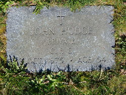PTE John Yule Hodge 