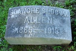Blanche <I>Slocum</I> Allen 