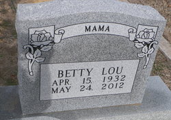 Betty Lou <I>Dunn</I> Martin 
