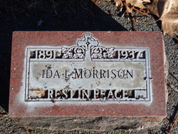 Ida L. <I>Stahl</I> Morrison 