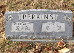 Willie Wroth Perkins 