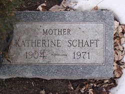 Katherine <I>Hodel</I> Schaft 
