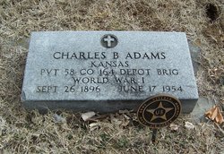 Pvt Charles Barnard “Charley” Adams 