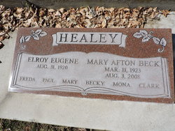 Mary Afton <I>Beck</I> Healey 