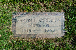 Martin Earl Anderson 