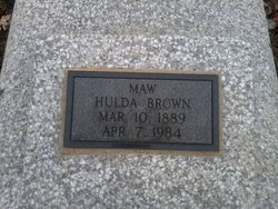 Hulda Anna <I>Myers</I> Brown 