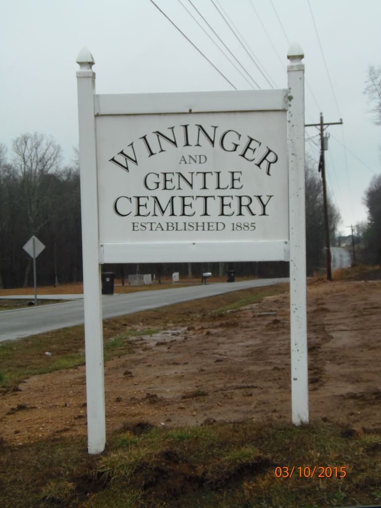 Wininger and Gentle Cemetery