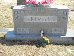 Mary <I>West</I> Trimble 