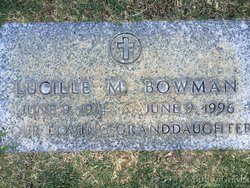 Lucille Maudie <I>Davis</I> Bowman 
