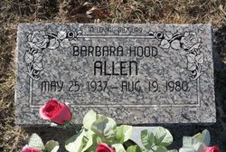 Barbara <I>Hood</I> Allen 