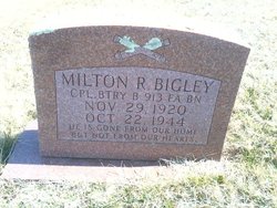 CPL Milton R. Bigley 