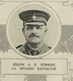Major Albert Edward Kimmins 