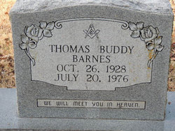 Thomas Buddy Barnes 