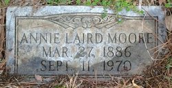 Annie <I>Laird</I> Moore 
