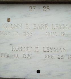 Glenn Emily <I>Barr</I> Leyman 