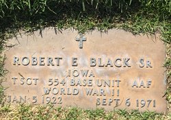 Sgt Robert Eugene Black Sr.