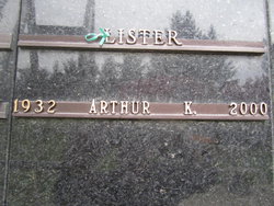 Arthur Kenneth Lister 