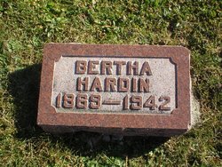 Bertha <I>Arn</I> Hardin 