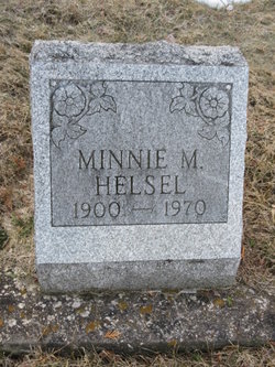Minnie Mae <I>Musselman</I> Helsel 