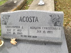 Christopher J “Chris” Acosta 