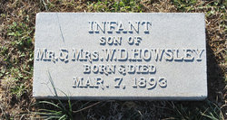 Infant Son Howsley 