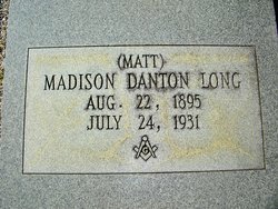 Madison Danton “Matt” Long 