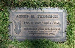 Agnes M <I>Smurda</I> Ferguson 