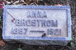 Anna <I>Brown</I> Brostrom 