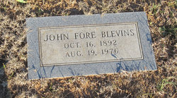 John Fore Blevins 