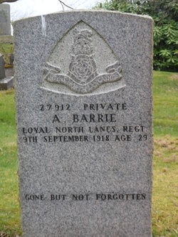 Private A. Barrie 