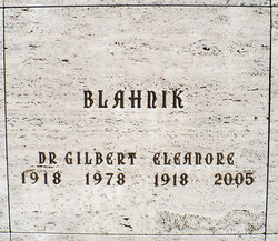 Dr Gilbert James Blahnik 