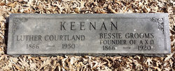Bessie <I>Grooms</I> Keenan 
