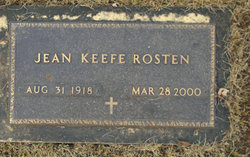 Jean Mary <I>Keefe</I> Rosten 