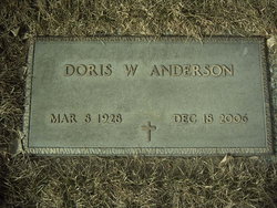Doris Emily <I>Walz</I> Anderson 