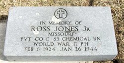 Pvt Ross Jones Jr.