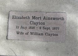 Elizabeth <I>Ainsworth</I> Clayton 