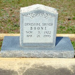 Ernestine Elizabeth <I>Shiver</I> Boone 