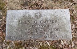 Sgt Glen G Gatzke 