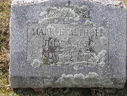 Mark Eugene Althoff 