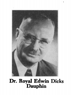 Dr Royal Edwin Dicks 