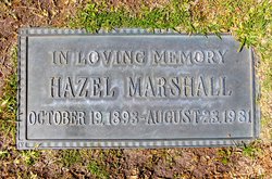 Hazel M. <I>Haskins</I> Marshall 