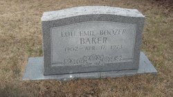 Lou Emie <I>Boozer</I> Baker 