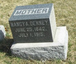 Mary Ann “Nancy” <I>Weddington</I> Denney 