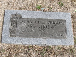 Laura Dell <I>Zeigler</I> Armstrong 