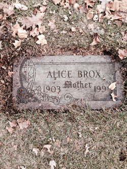 Alice Margaret <I>Matthews</I> Brox 